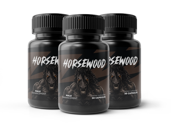 Horsewood male vitality supplement bottle
