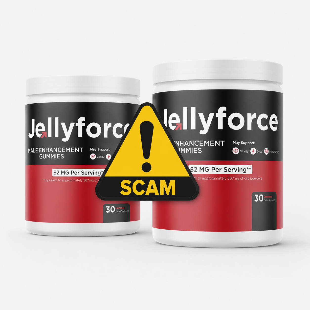 JellyForce scam and counterfeit product warning